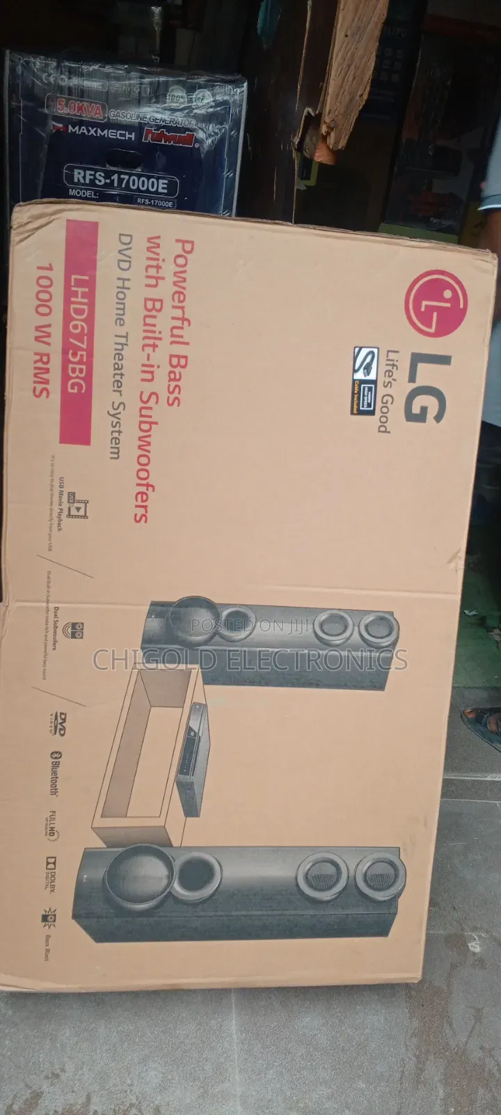 Original Lg Home Theater Sound Systems Bodyguide 1000w
