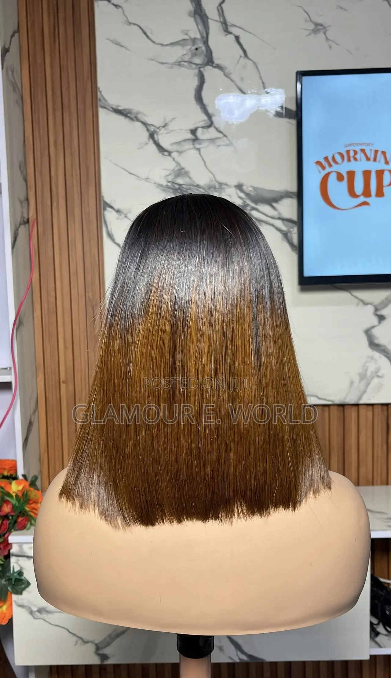 10inches Kim K 2tone Bone Straight