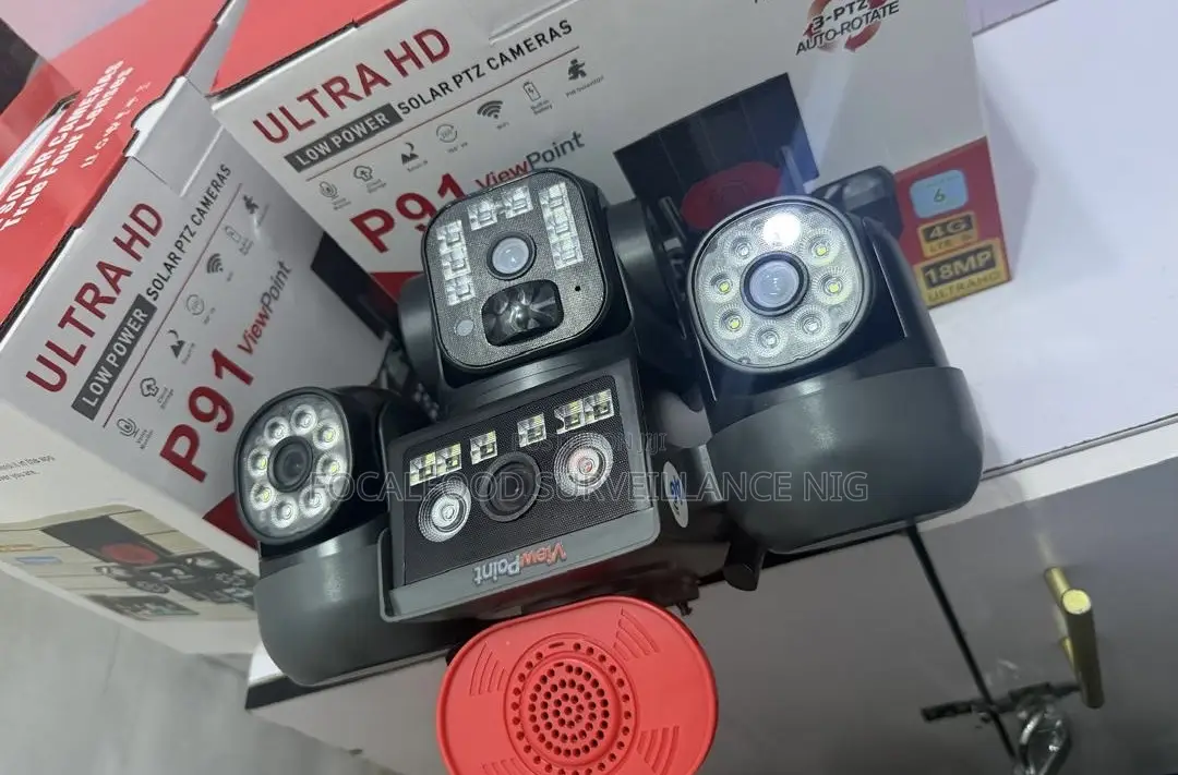 4 Lens 4g/E Sim Ai Solar Camera Ultra Hd