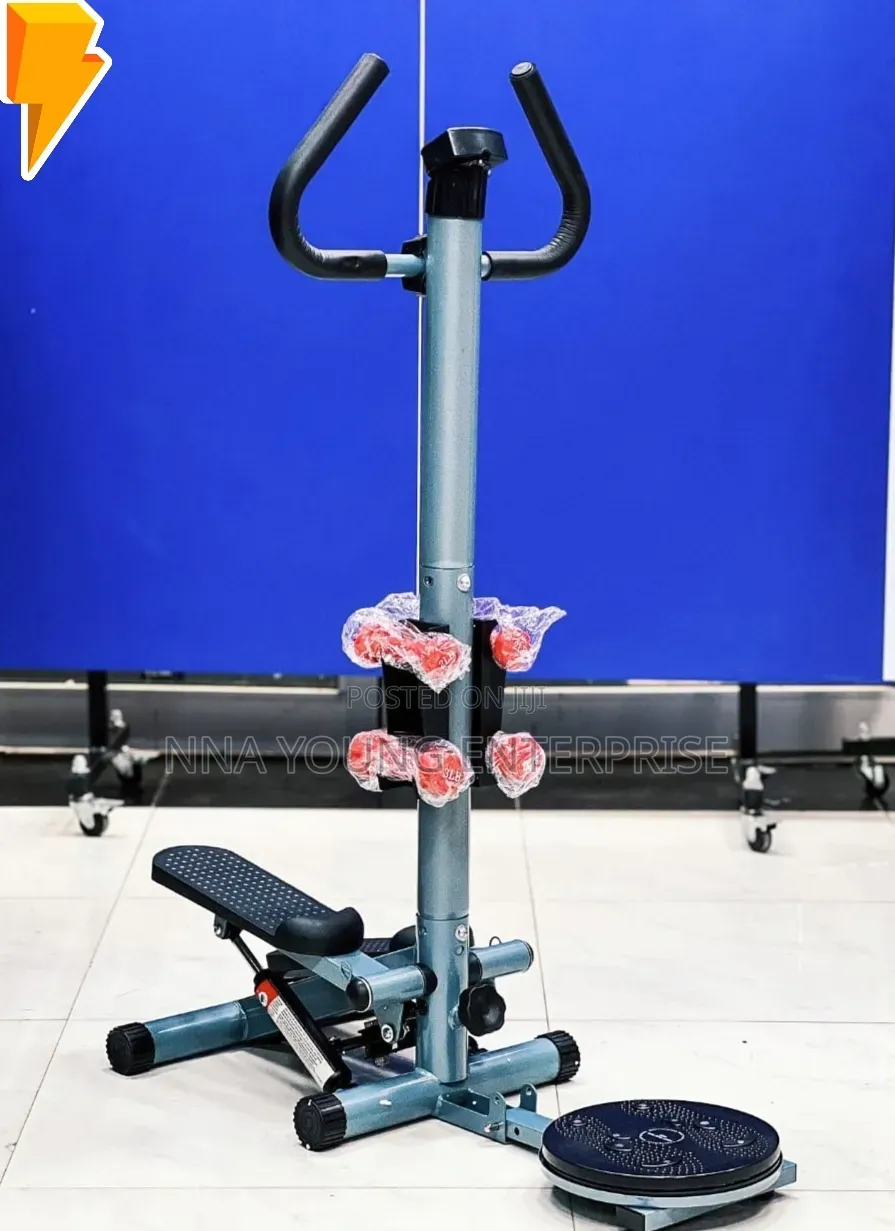 3-in-1 Multi-Function Standing Stepper Machine,