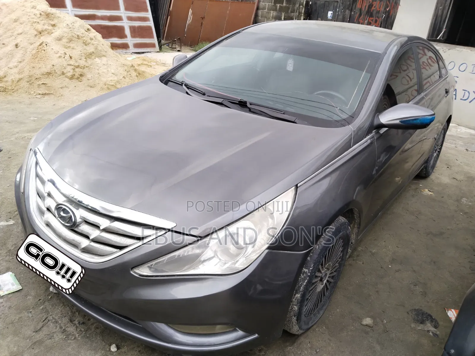 Hyundai Sonata 2011 Gray