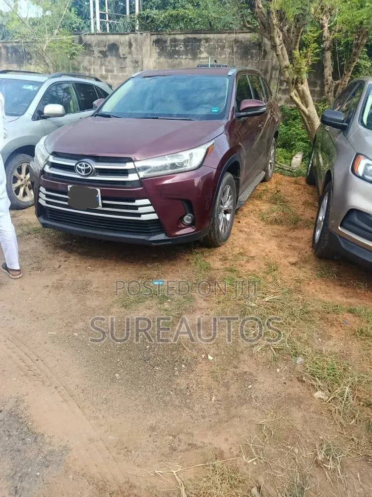 Toyota Highlander 2016 Burgundy