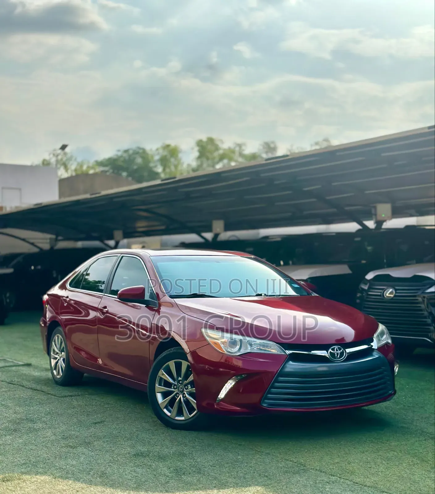 Toyota Camry 2017 Red