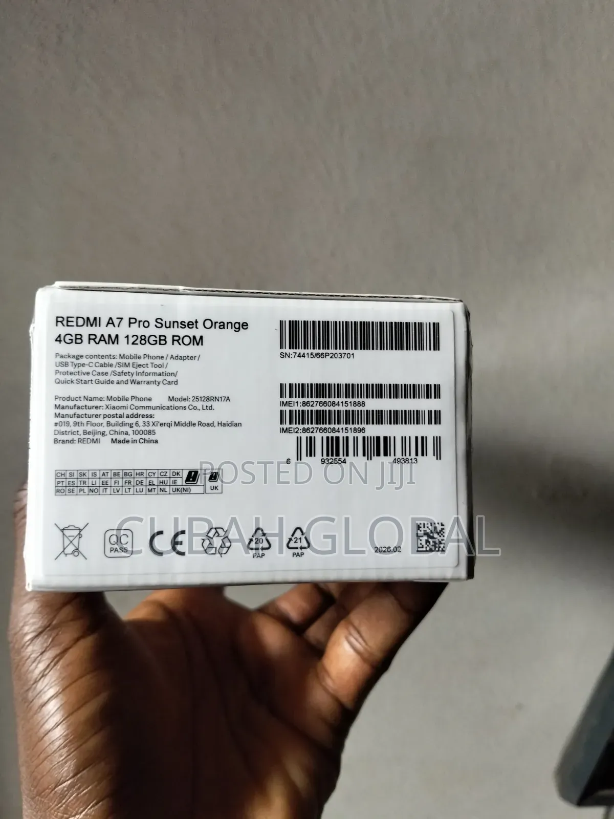 New Xiaomi Redmi A7 Pro 128 GB Orange