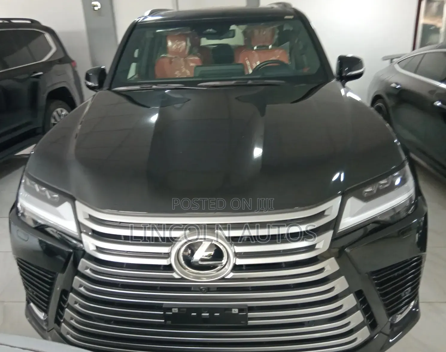 New Lexus LX 600 2025 Matt Black