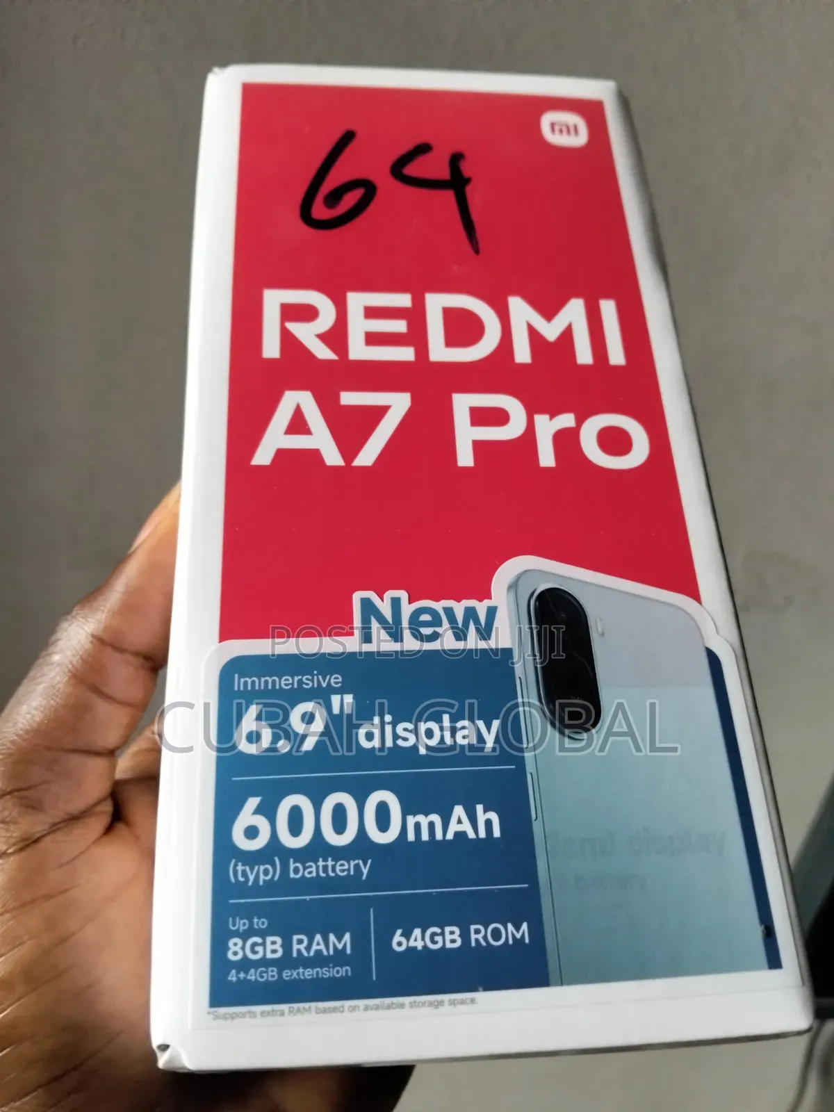 New Xiaomi Redmi A7 Pro 64 GB Black