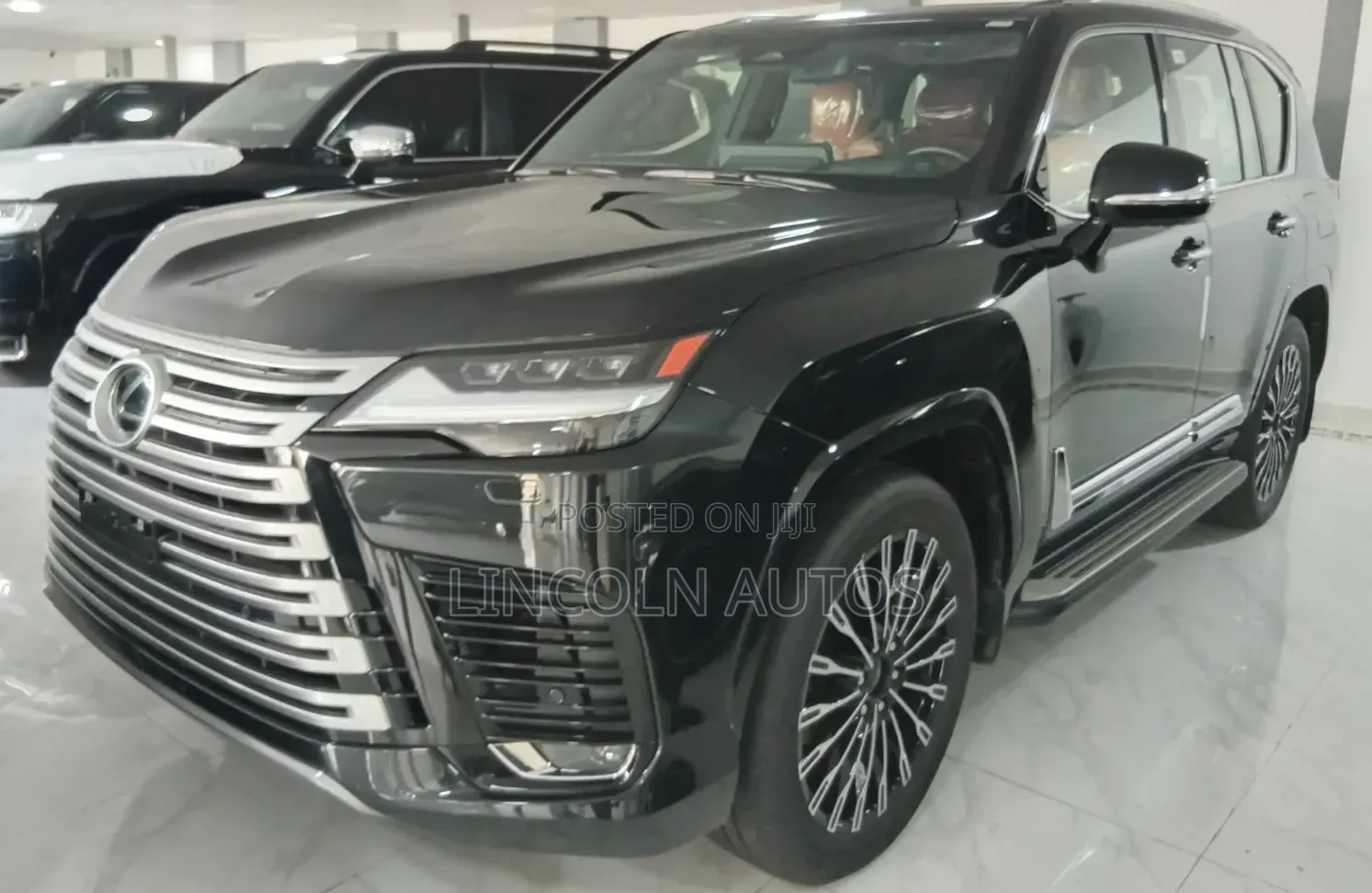 New Lexus LX 600 2025 Matt Black