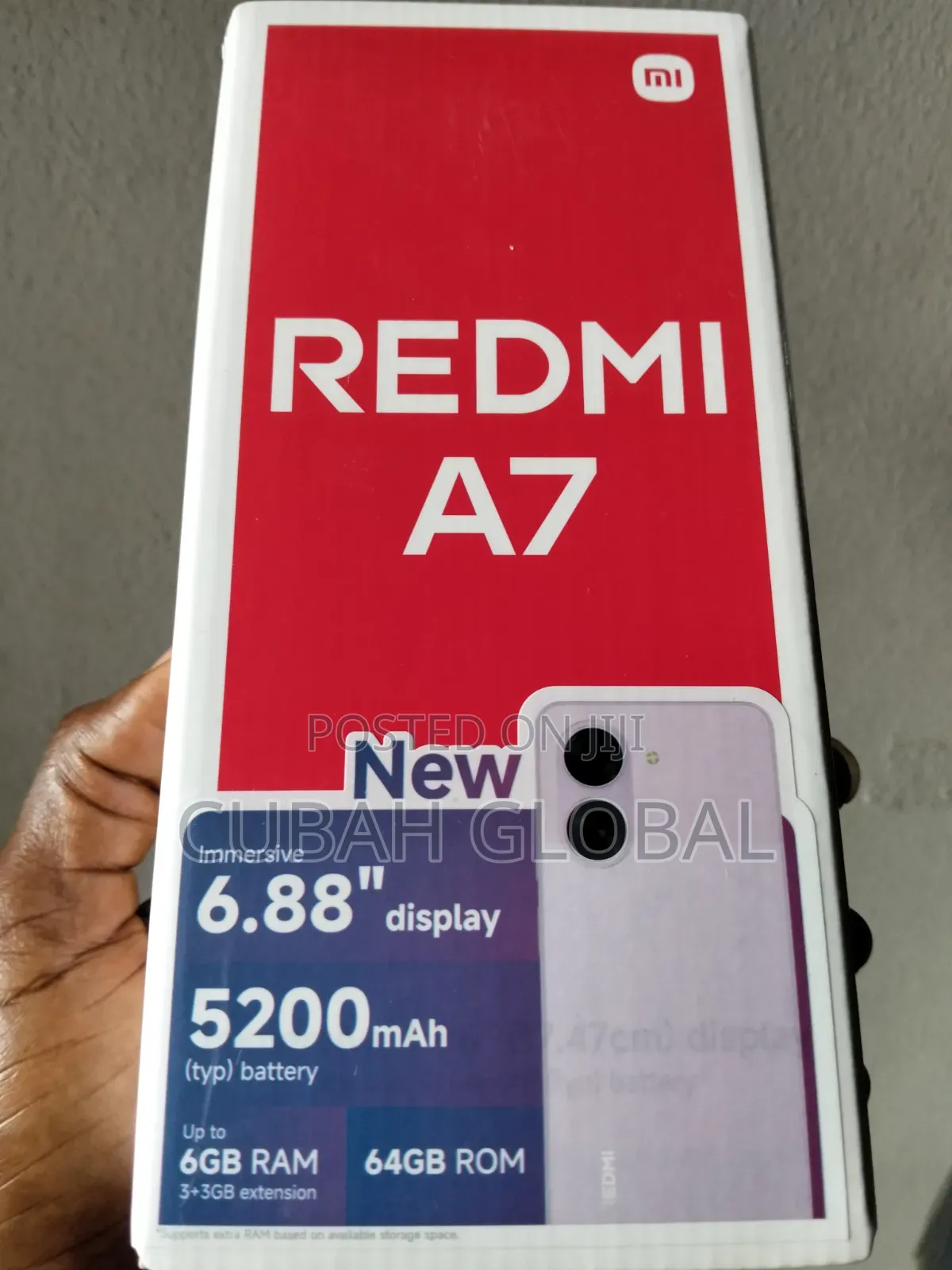 New Xiaomi Redmi A7 64 GB Purple