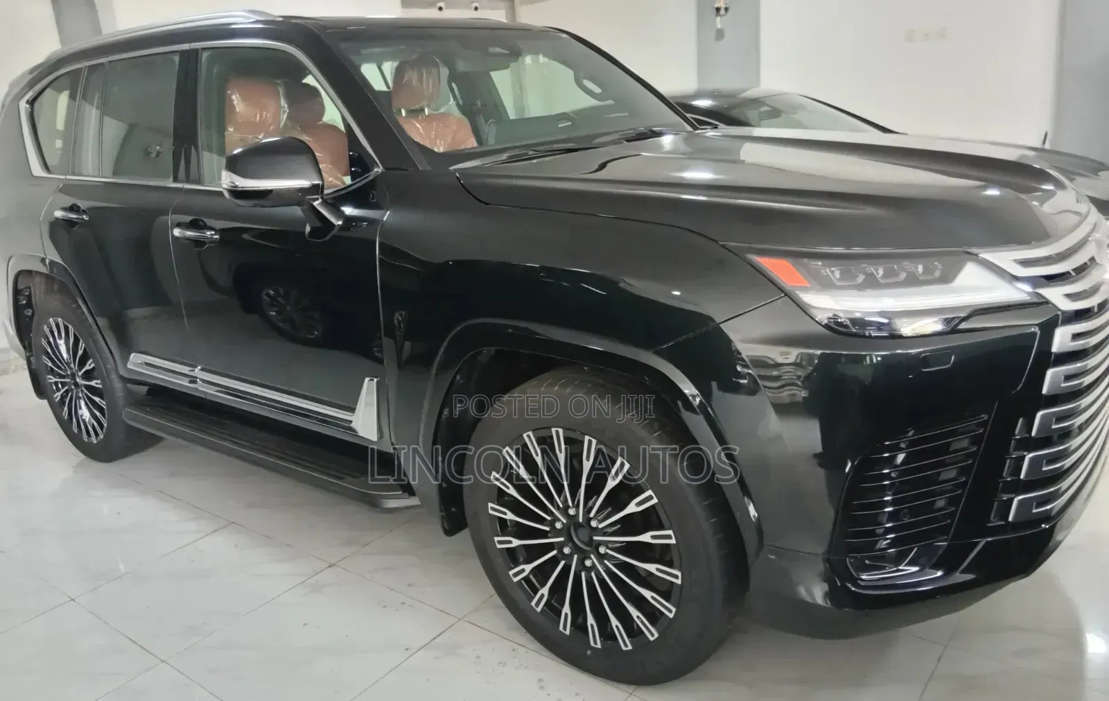 New Lexus LX 600 2025 Matt Black