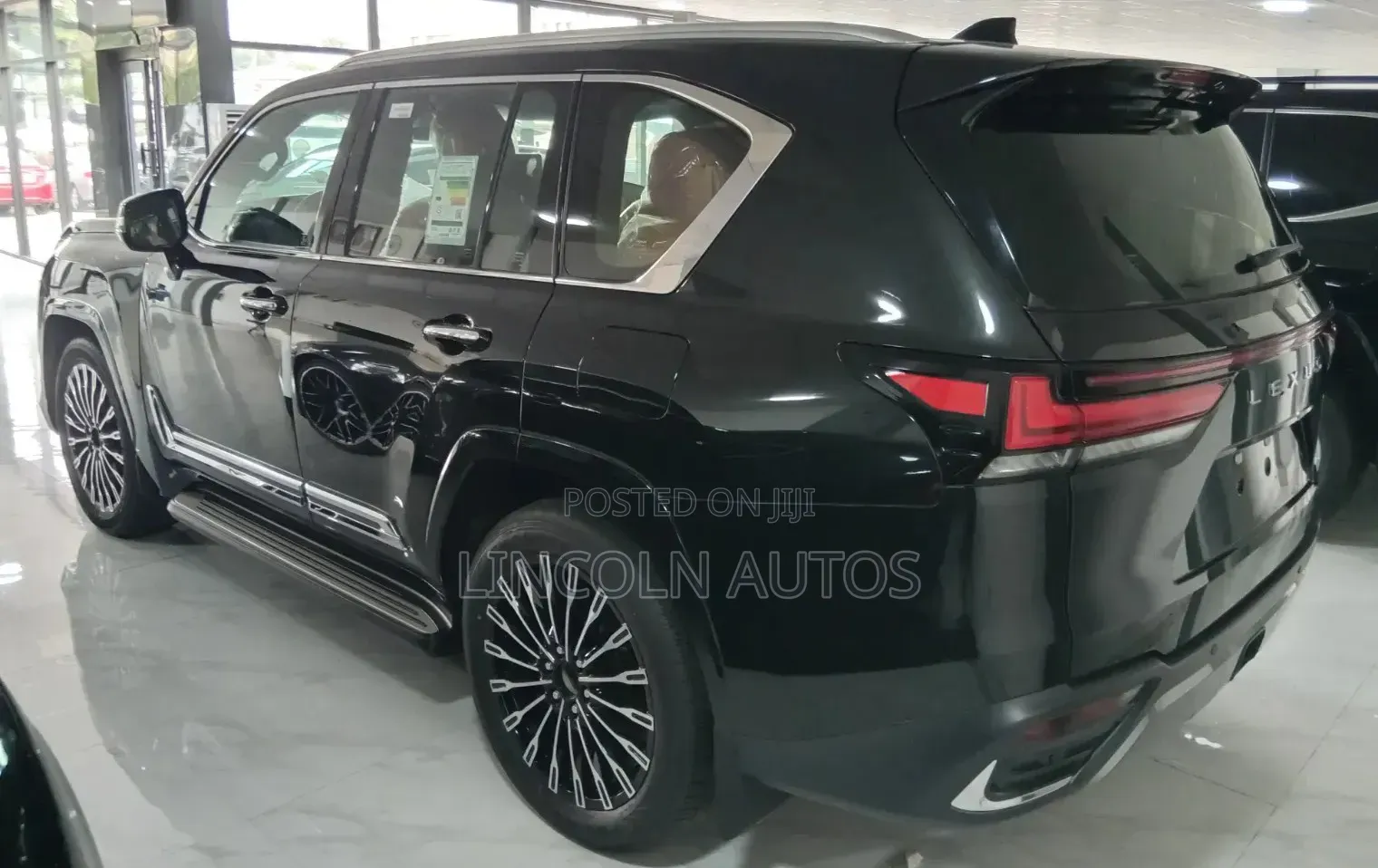 New Lexus LX 600 2025 Matt Black