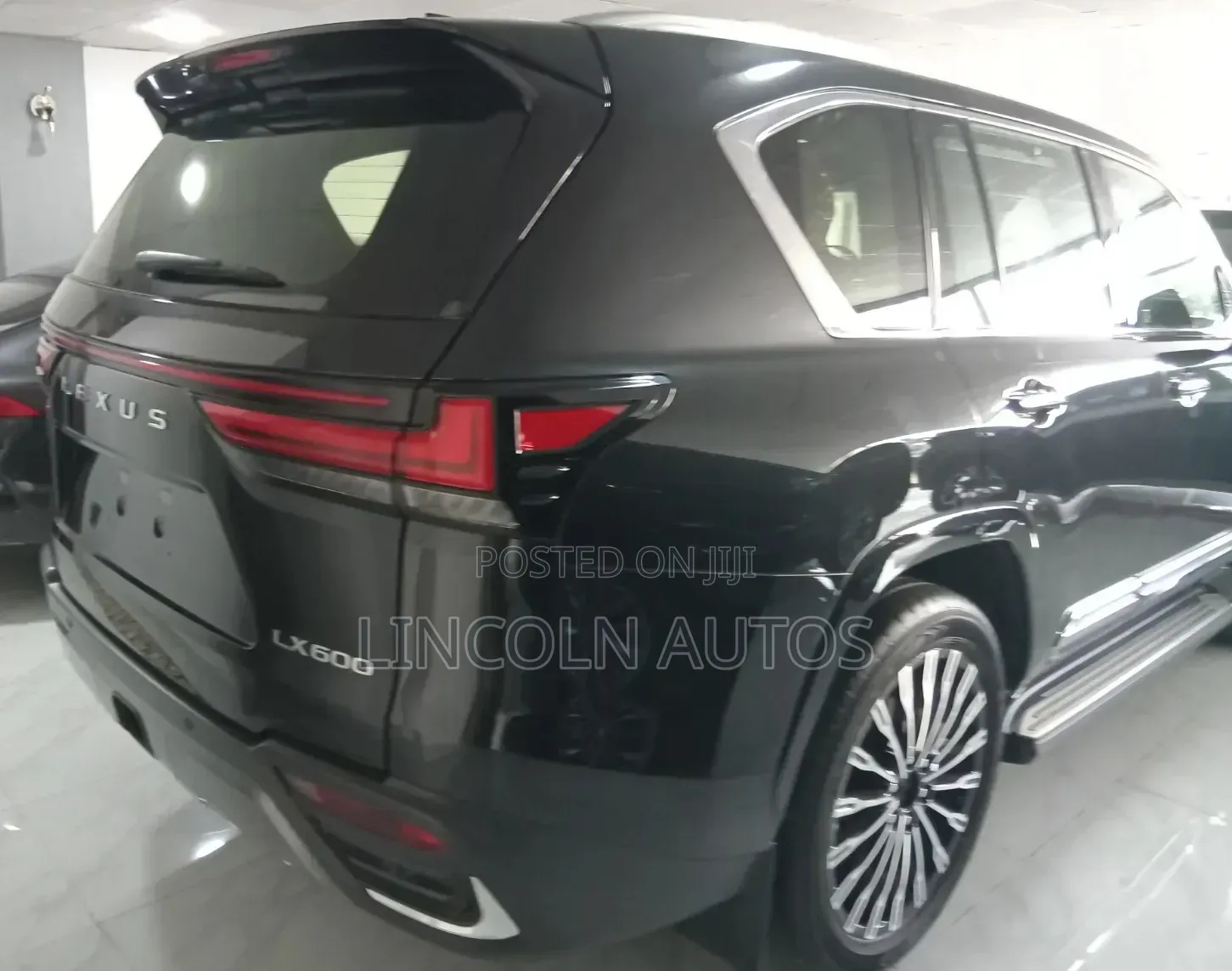 New Lexus LX 600 2025 Matt Black