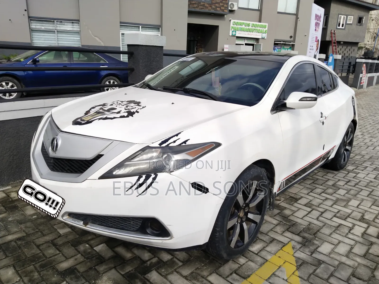 Acura ZDX Base AWD 2010 White
