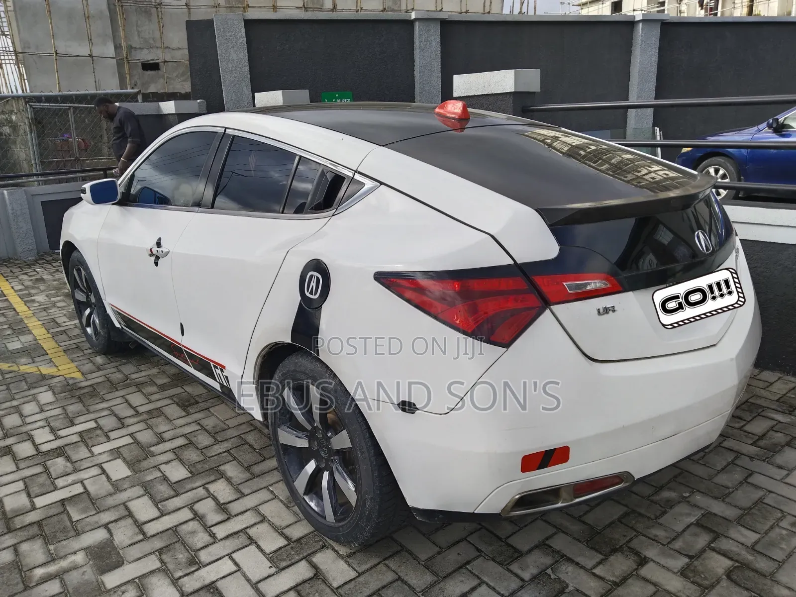 Acura ZDX Base AWD 2010 White