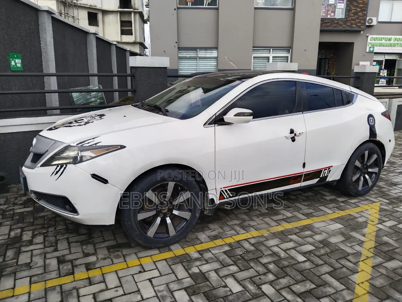 Acura ZDX Base AWD 2010 White