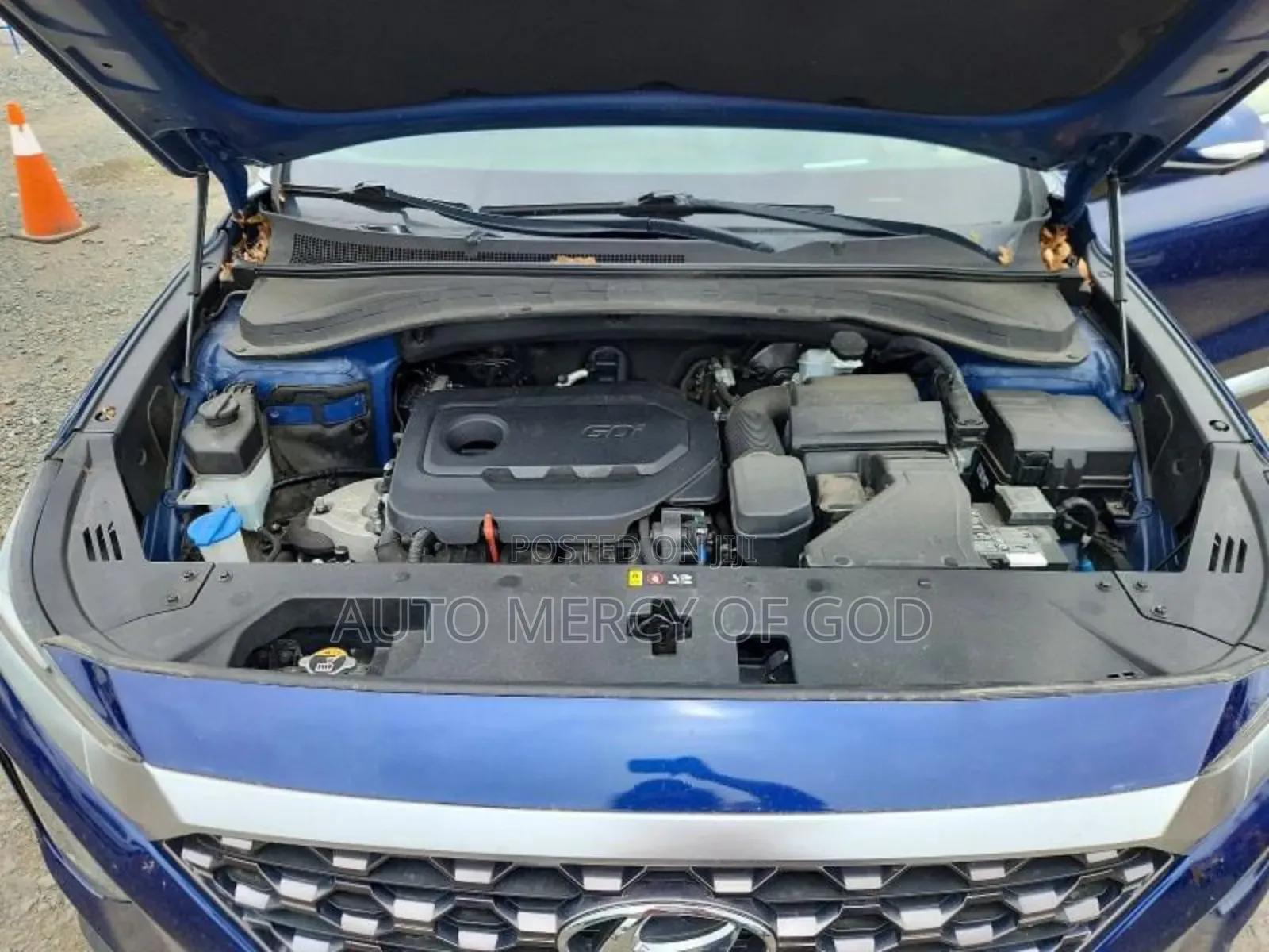 Hyundai Santa Fe Limited 2.4 AWD 2019 Blue