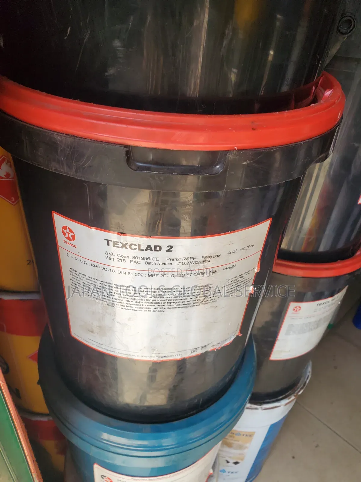 Texaco Texclad 2 Heavy-Duty Grease (18kg)