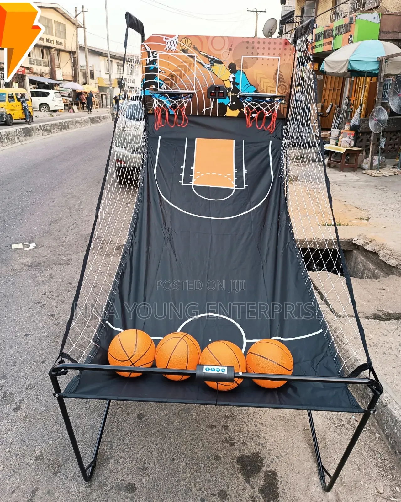 Generic Electronic Basketball Stand Designed for Two Players