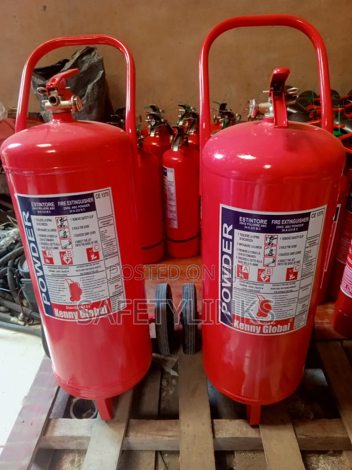 50kg Abc Fire Extinguisher For Multipurpose Use