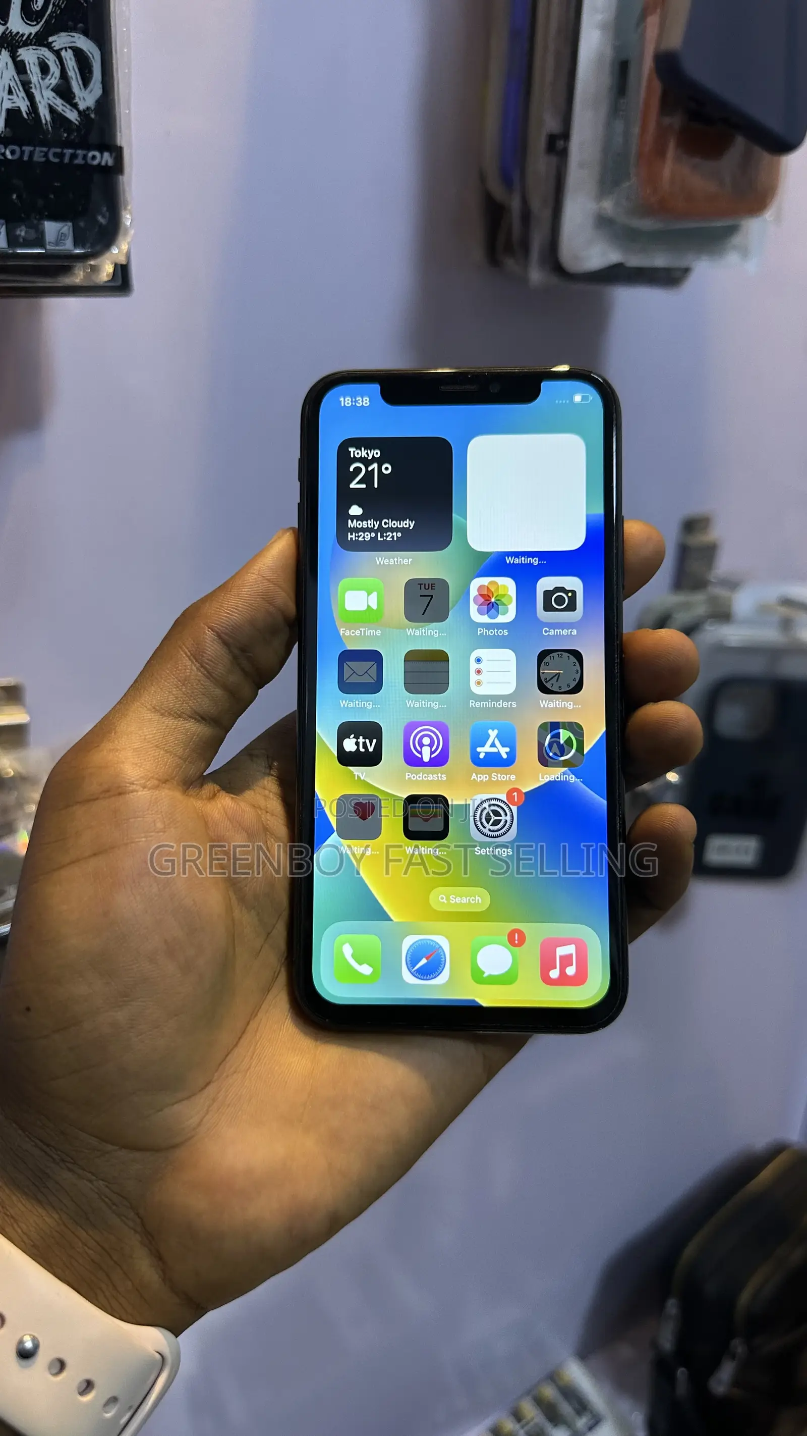 Apple iPhone X 64 GB Black