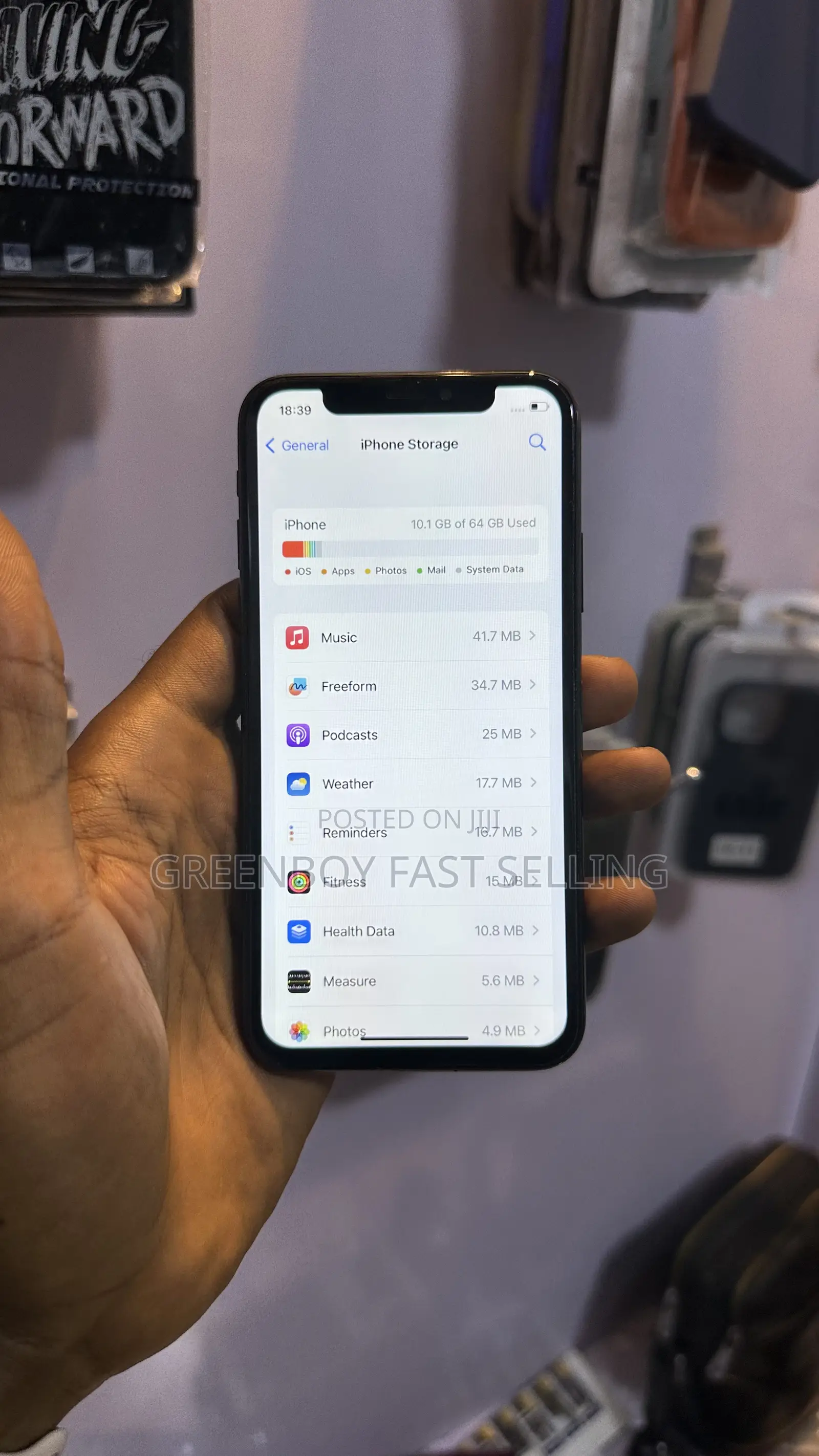 Apple iPhone X 64 GB Black