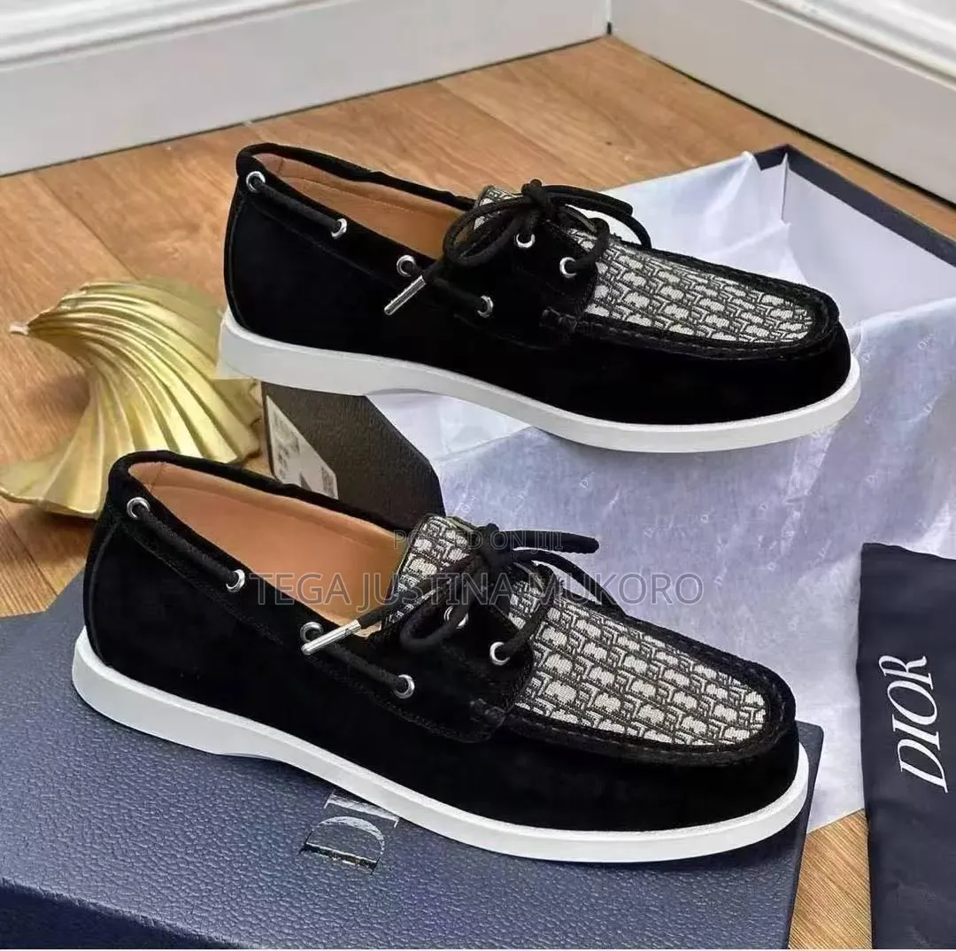 Latest Design High Quality Dior Men's Suede Loafers