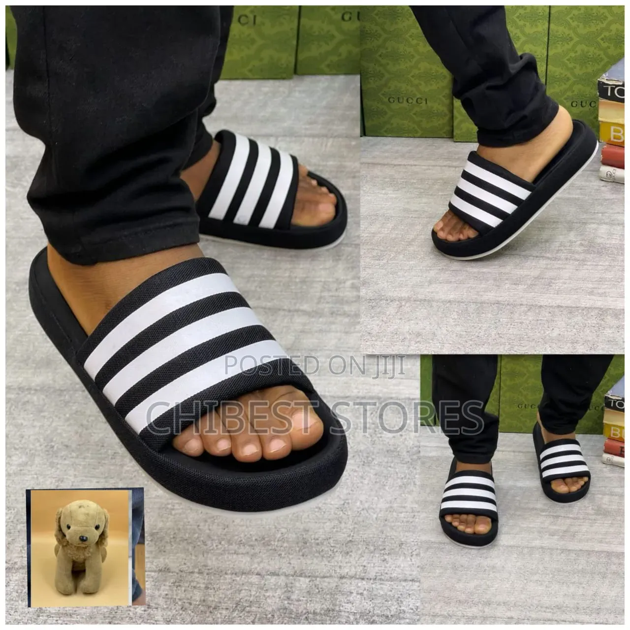 Elegant Gucci Mens Slippers
