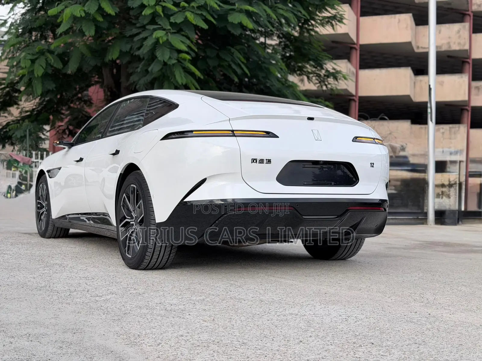 New Avatr 12 2025 White