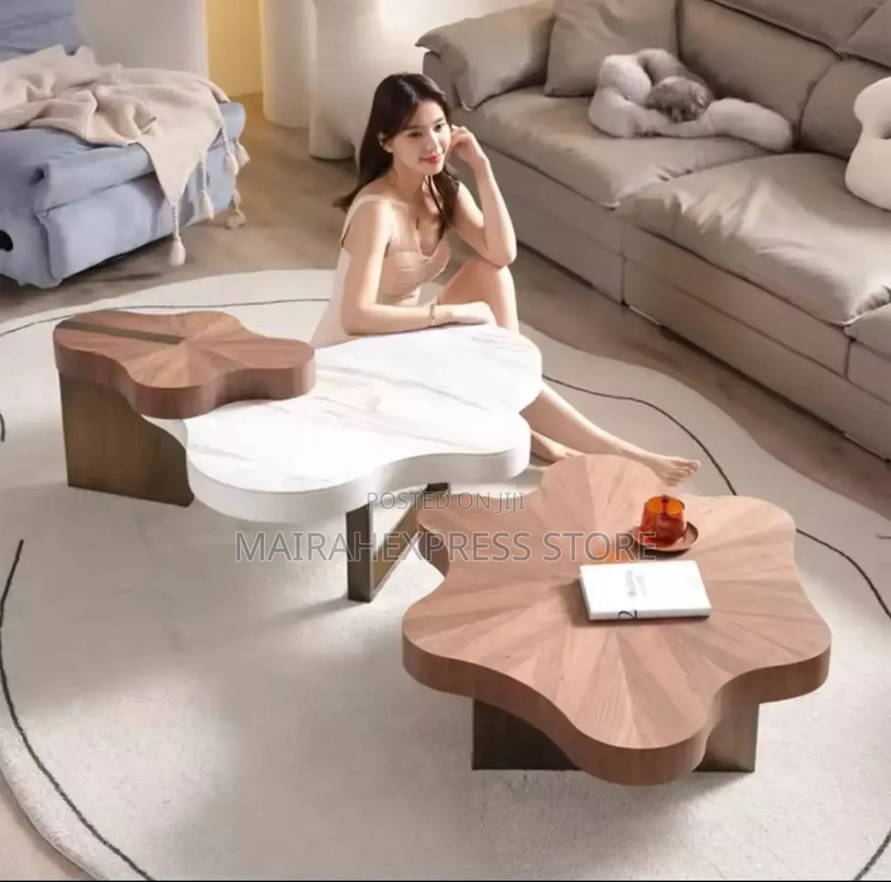 Italian Simple Modern Light Luxury Tea Table