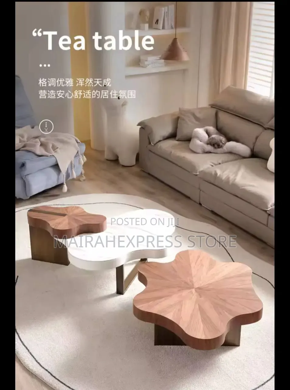 Italian Simple Modern Light Luxury Tea Table