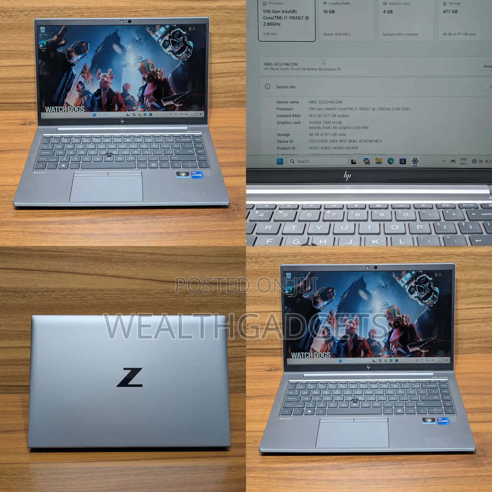 Laptop HP ZBook Firefly G8 16GB Intel Core i7 SSD 512GB