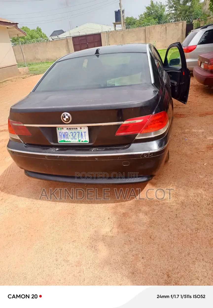 BMW 7 Series 2004 Black