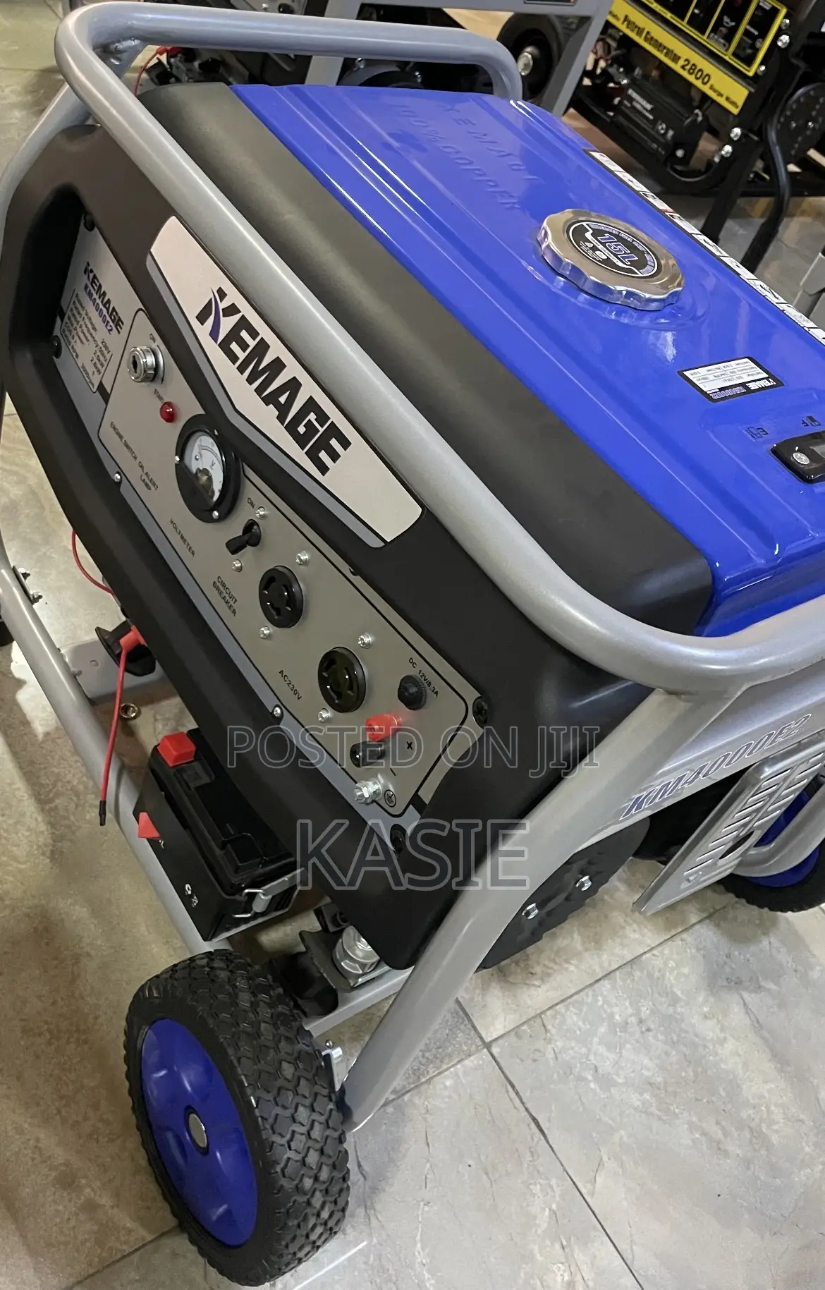 Km13000er. 15kva Kemage Remote Control Petrol Generator