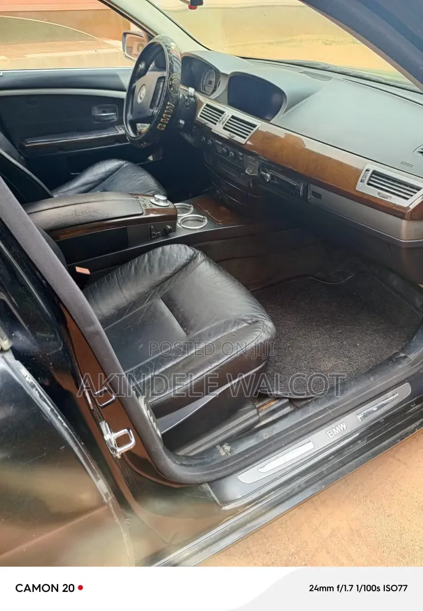 BMW 7 Series 2004 Black