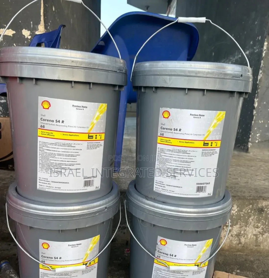 Shell Corena S4 R68 Advanced Synthetic Rotary Air Compressor Oil