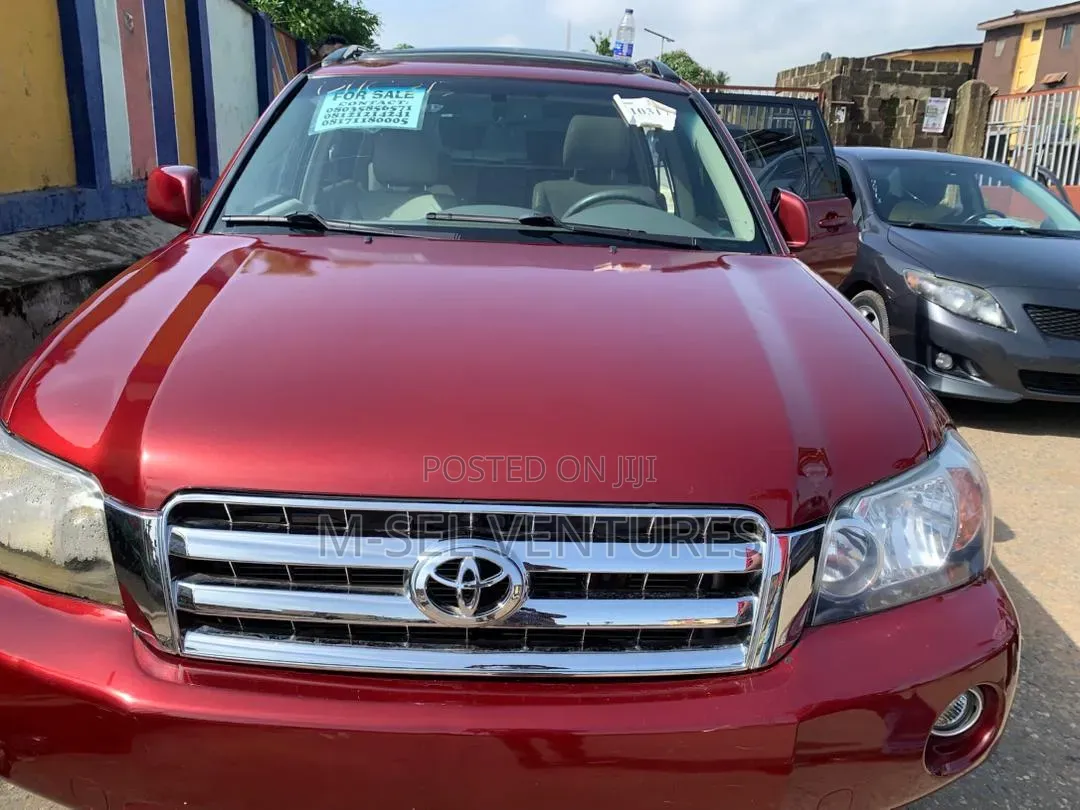 Toyota Highlander Limited V6 4x4 2006 Red