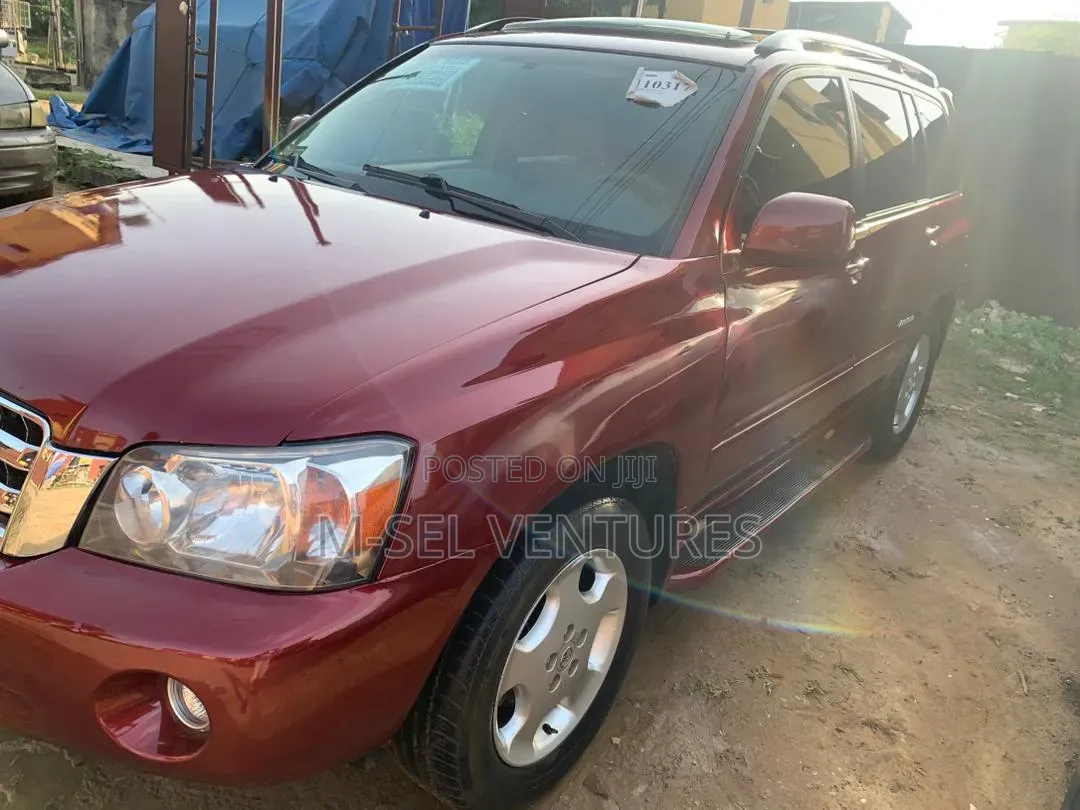 Toyota Highlander Limited V6 4x4 2006 Red