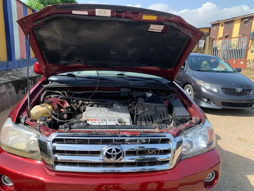 Toyota Highlander Limited V6 4x4 2006 Red