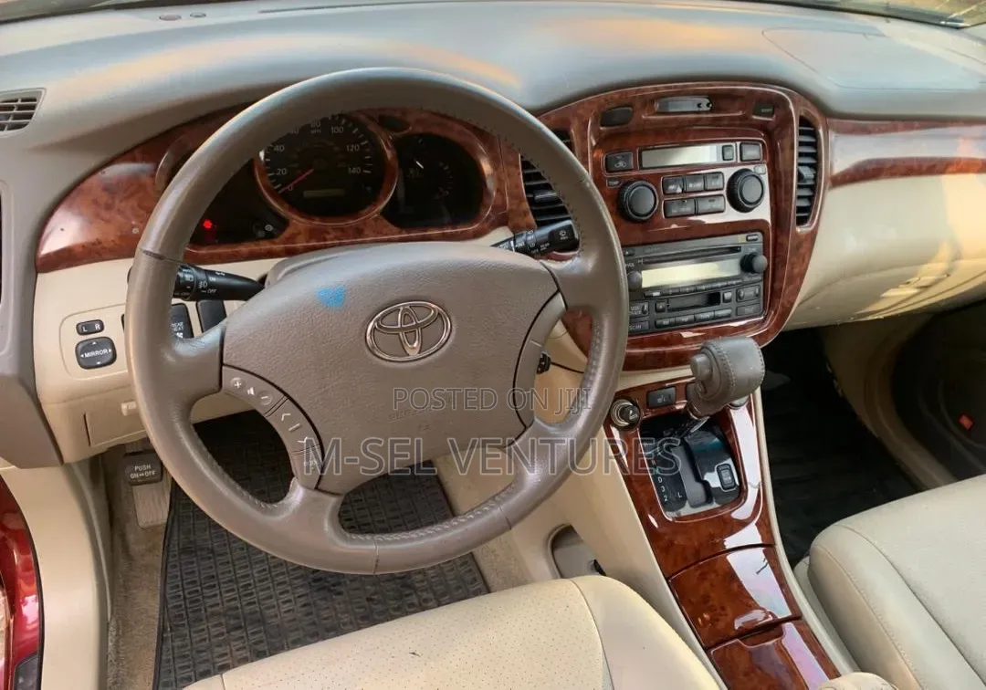 Toyota Highlander Limited V6 4x4 2006 Red