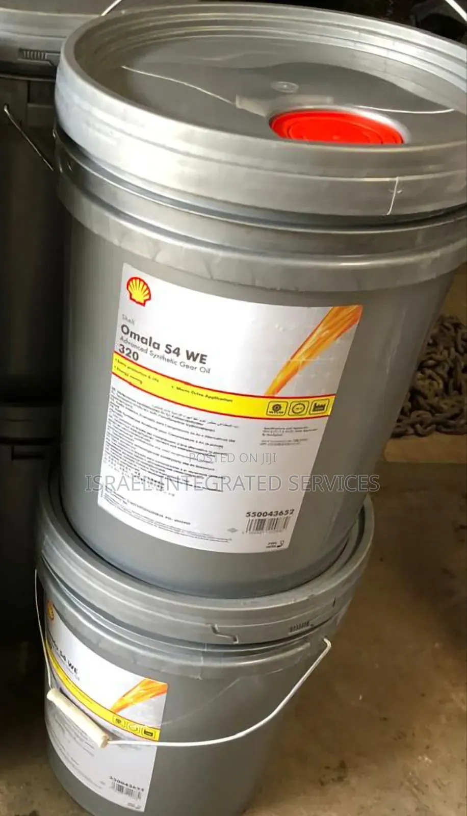Shell Omala S4 We 320 Advance Synthetic Gear Oil
