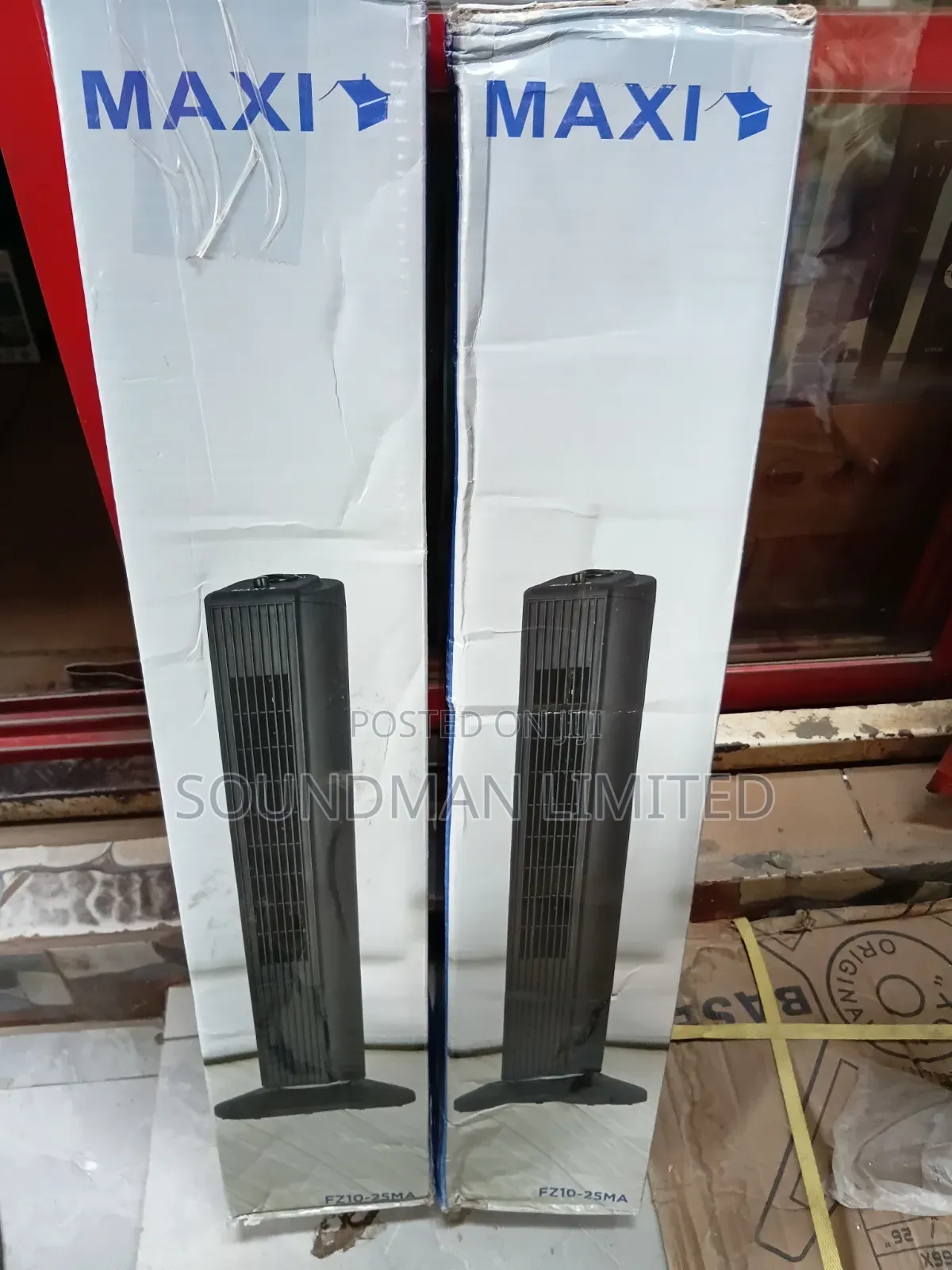 Maxi 20" Oscillating Tower Fan Fz10-25ma