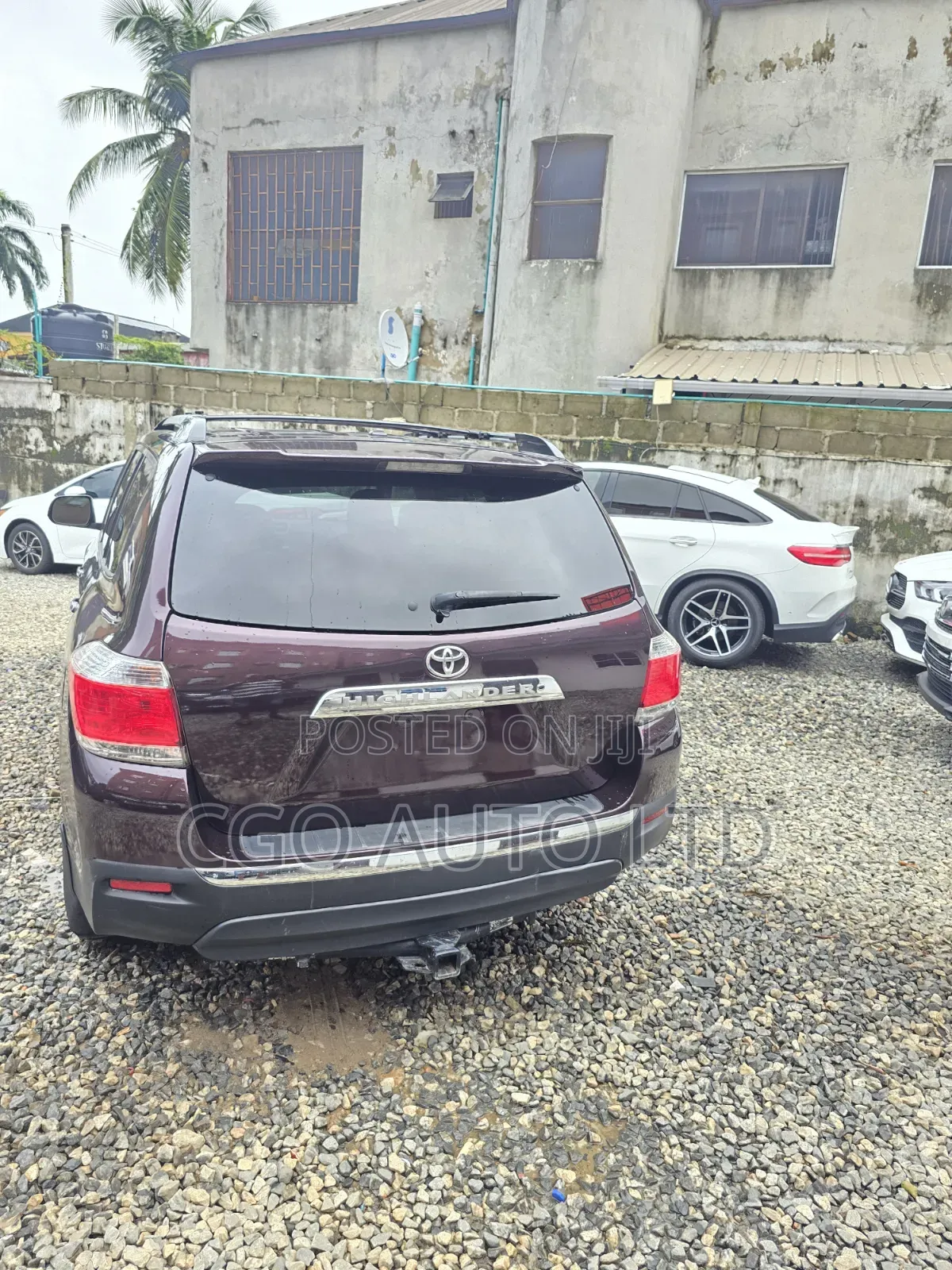 Toyota Highlander Limited 2012 Burgundy
