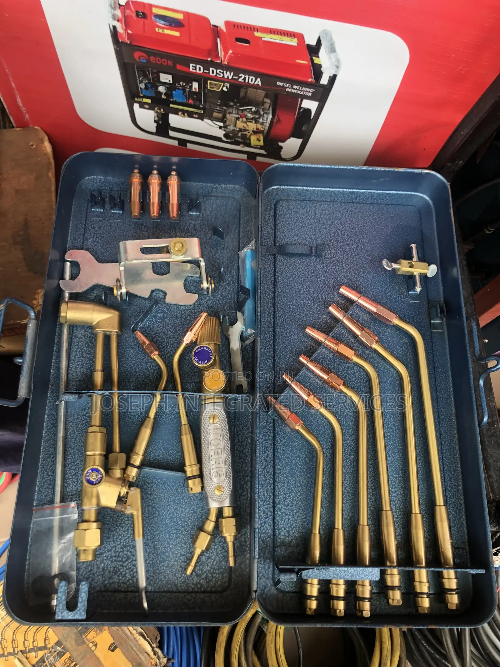 Morris Gas Welding and Cutting Complete Outfit, a Medium-Duty Tool Kit