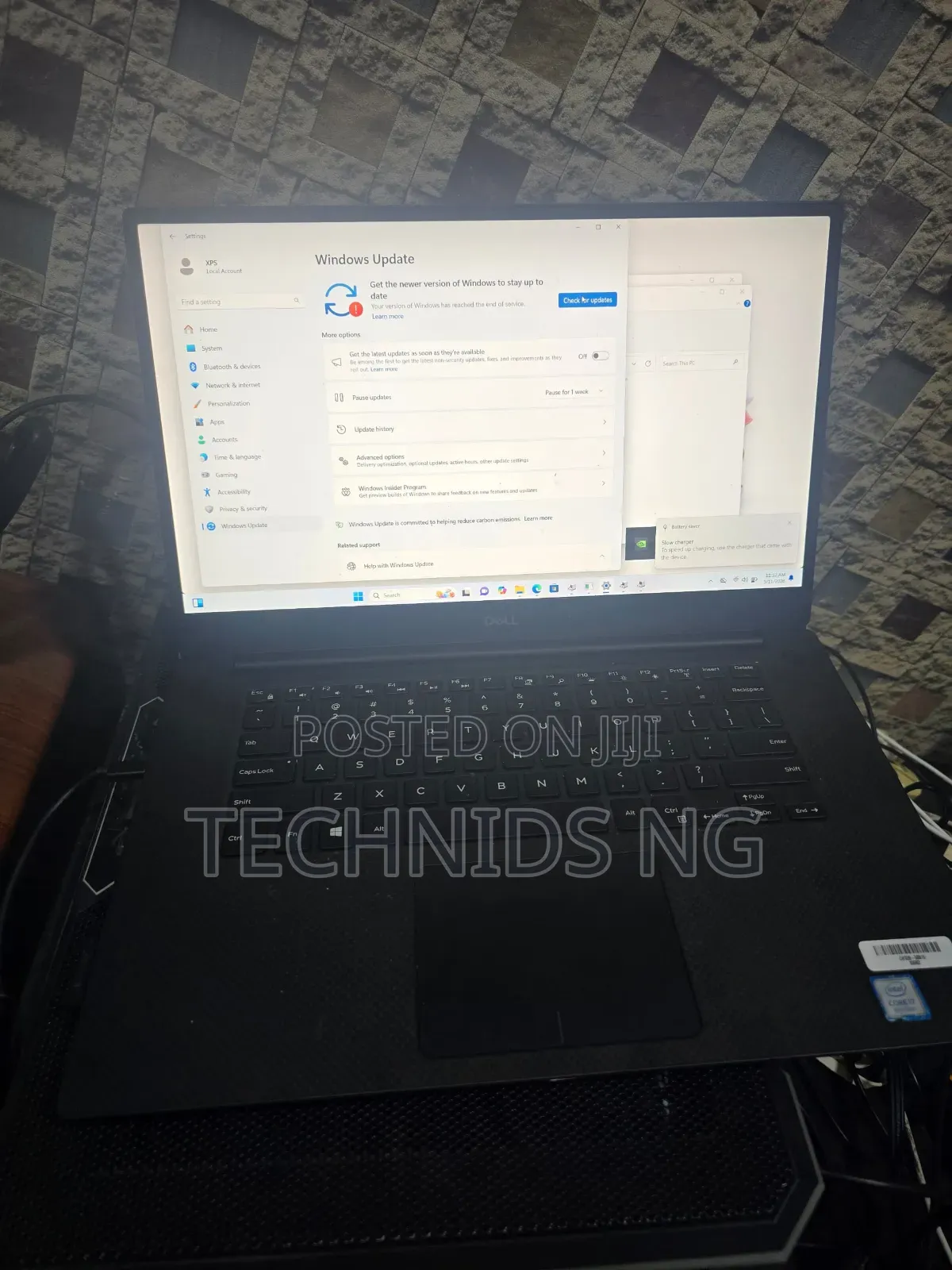 Laptop Dell XPS 15 7590 16GB Intel Core i7 SSD 512GB