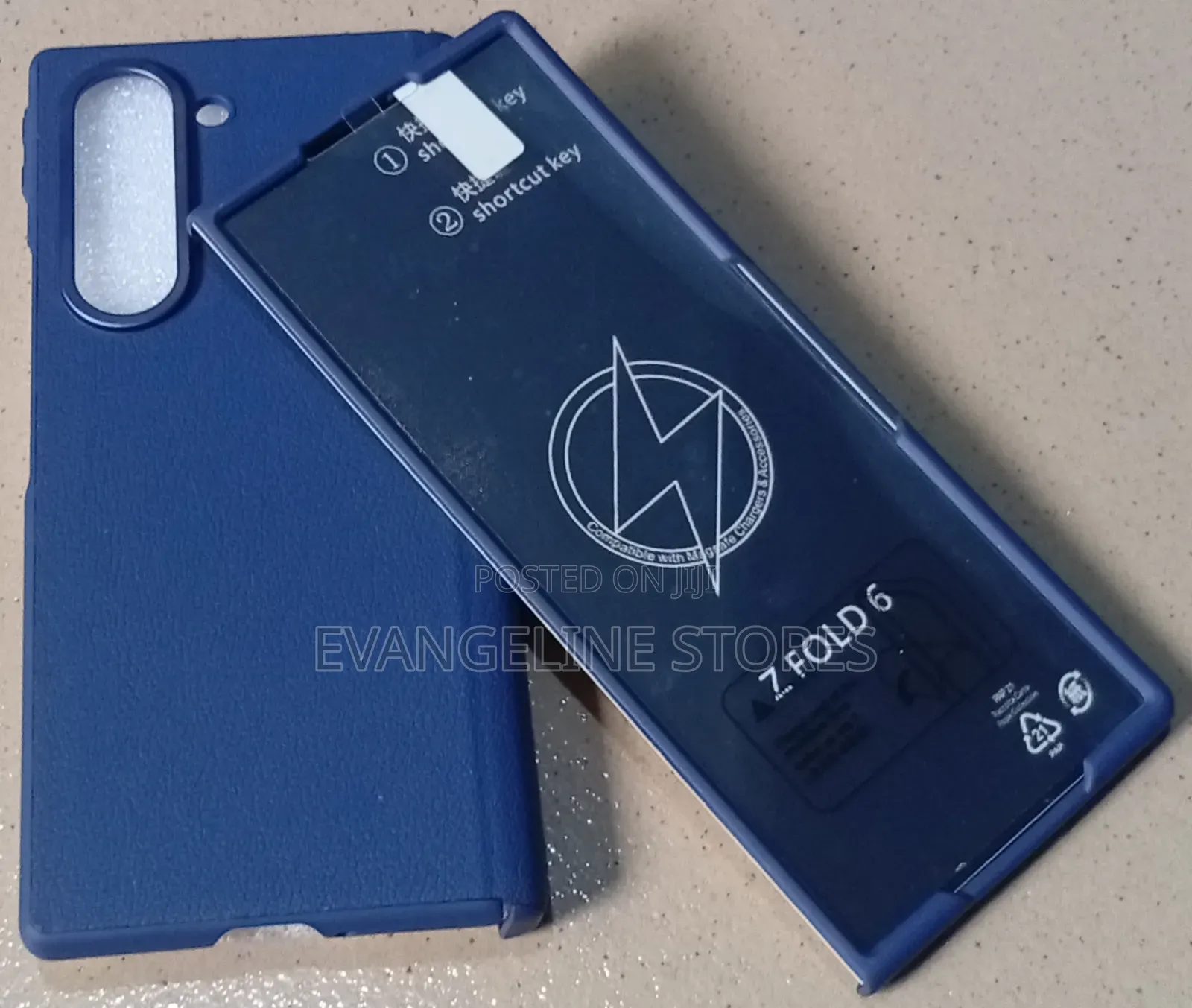 Pure Leather Flip Case for Samsung Galaxy Z Fold 4/5/6/ 7 Case