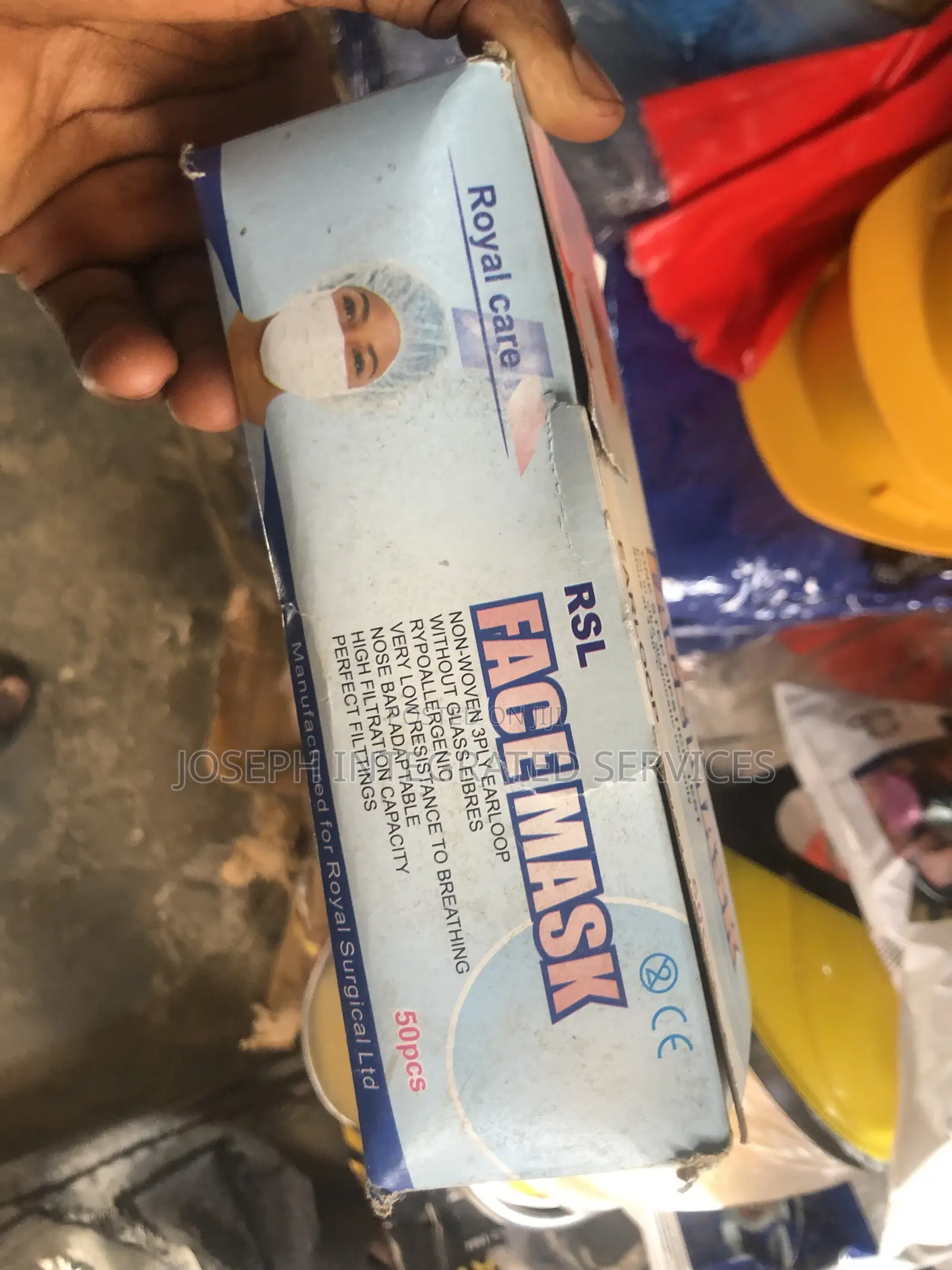 Royal Care Branded Box Contains 50 Disposable Medical Face Masks