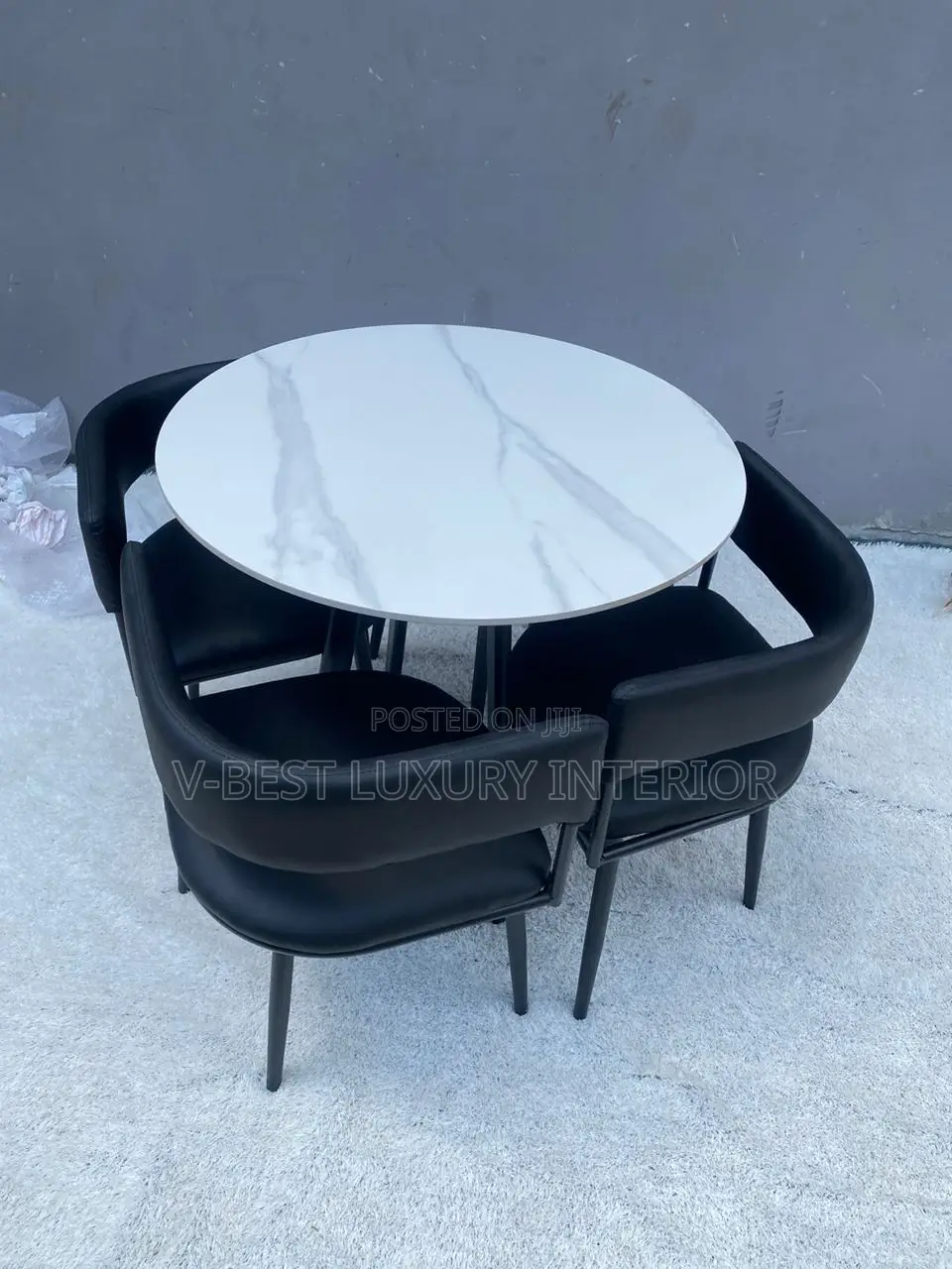 Luxury 4-Seater Dining Set – Modern Style Everyday Comfort