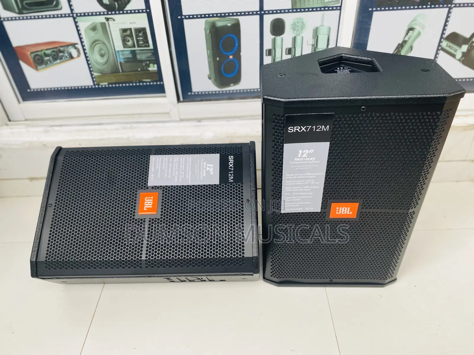12 Inches JBL Speakers - Original JBL Monitor Speakers