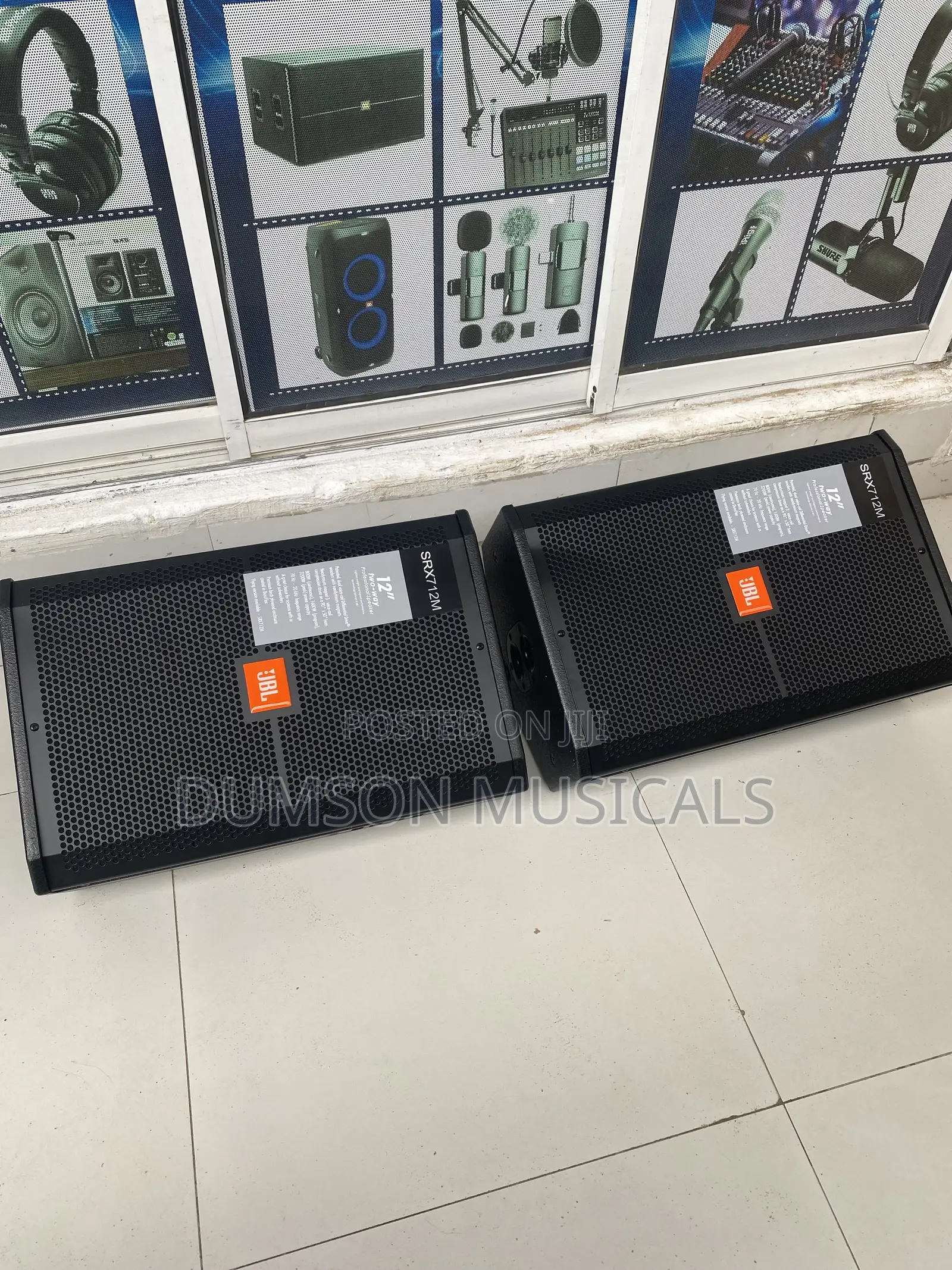 JBL 12 Inch Wall/Floor Monitor Speaker