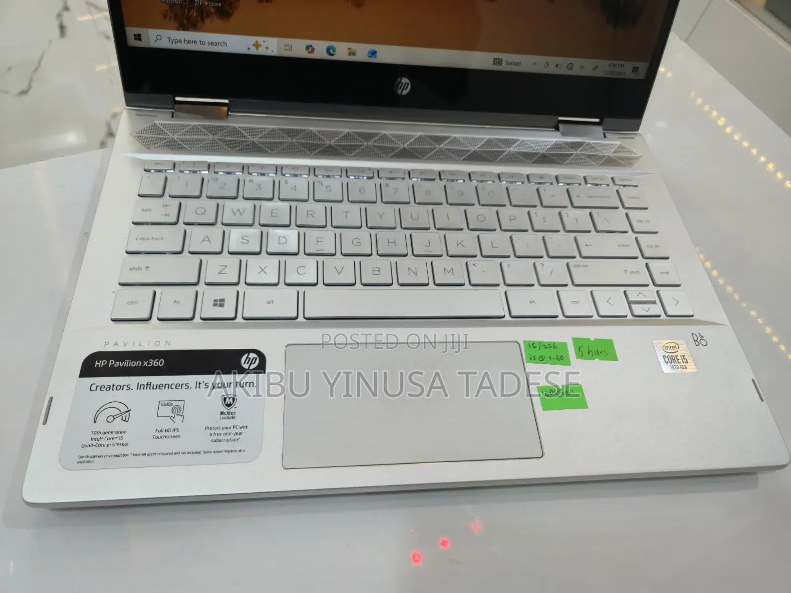 Laptop HP Pavilion 14 x360 2-in-1 16GB Intel Core i5 SSD 256GB