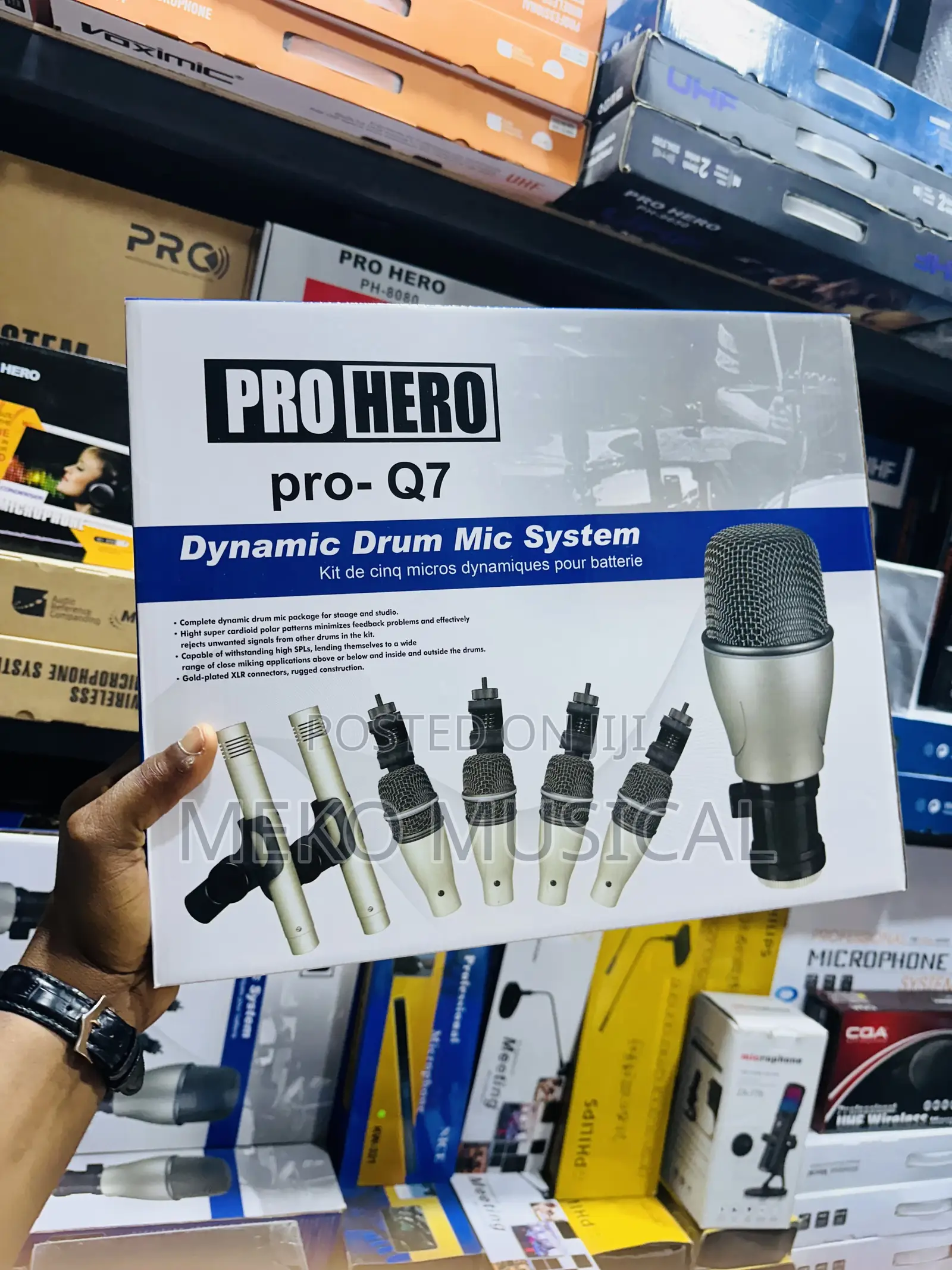 Drums Microphone 7 Kit